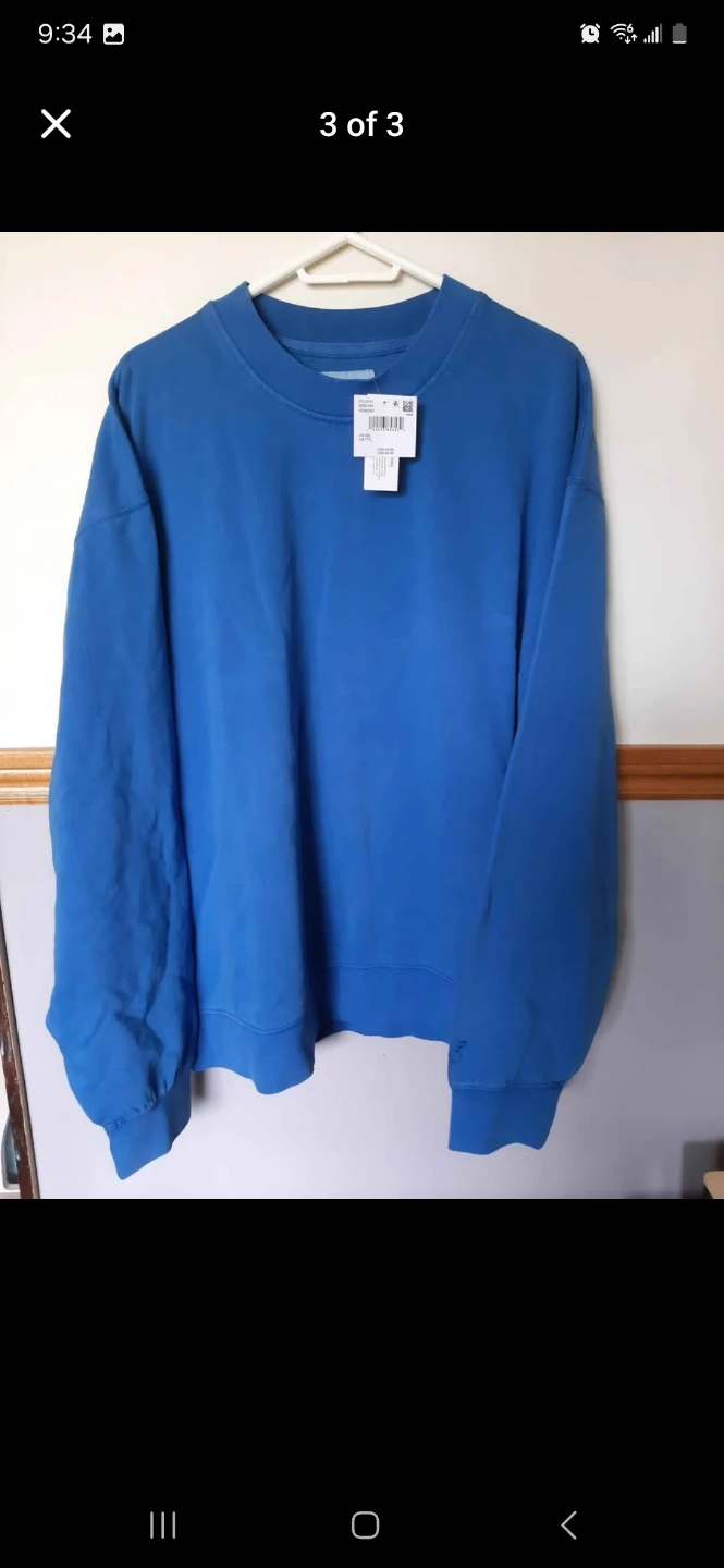 Aerie Blue Crewneck Sweatshirt - photo 3