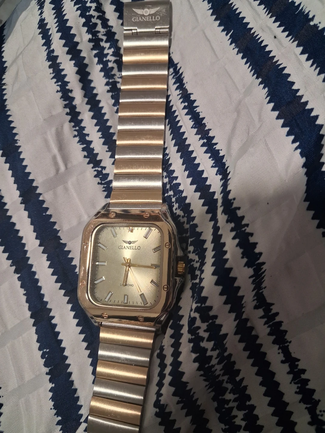 Gianello Diamond Dial Watch