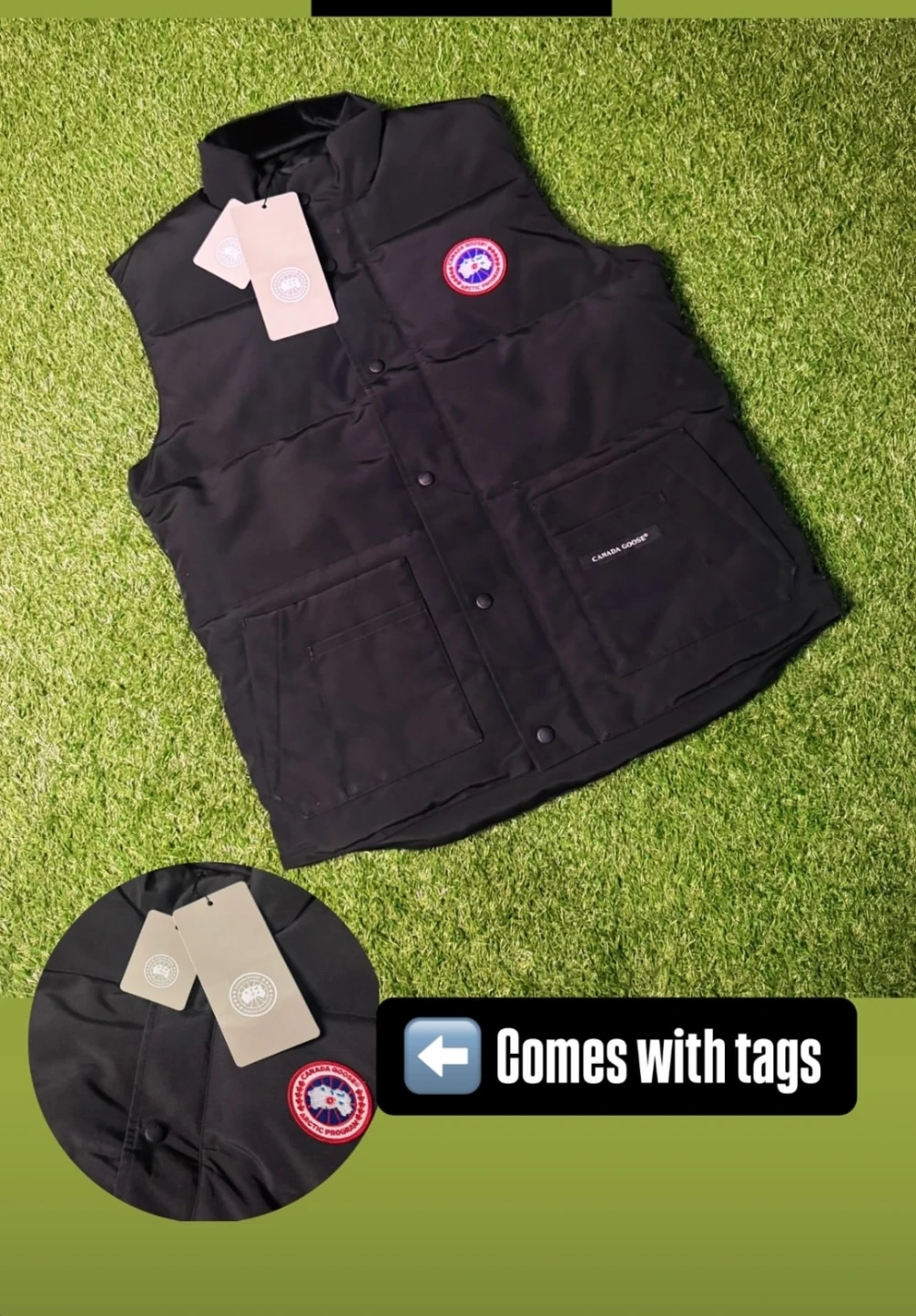 Canada Goose Black Vest