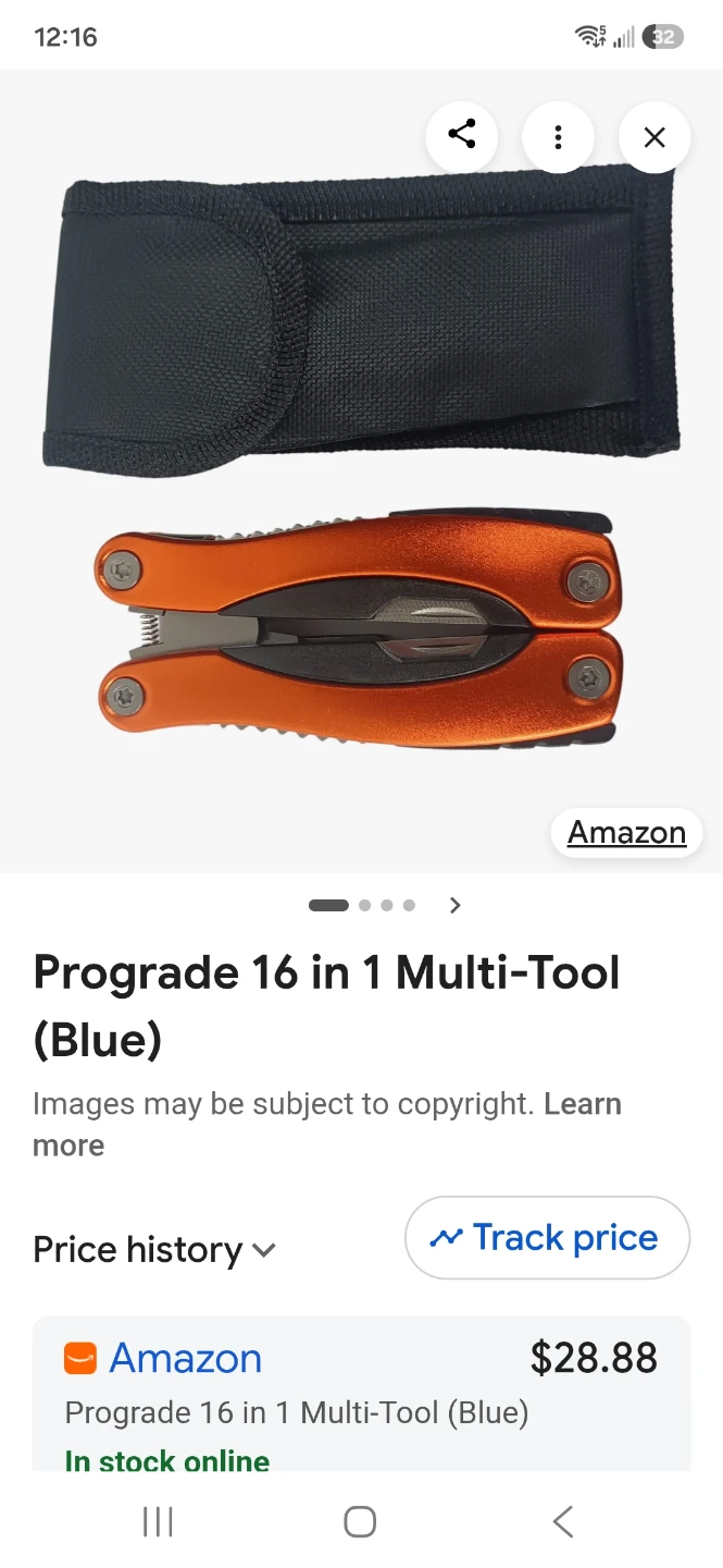 Prograde 16-in-1 Multifunctional Pliers