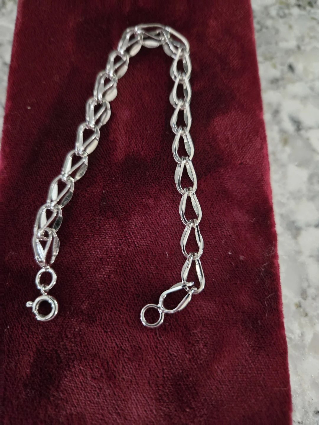Sterling Silver Bracelet 7.5"