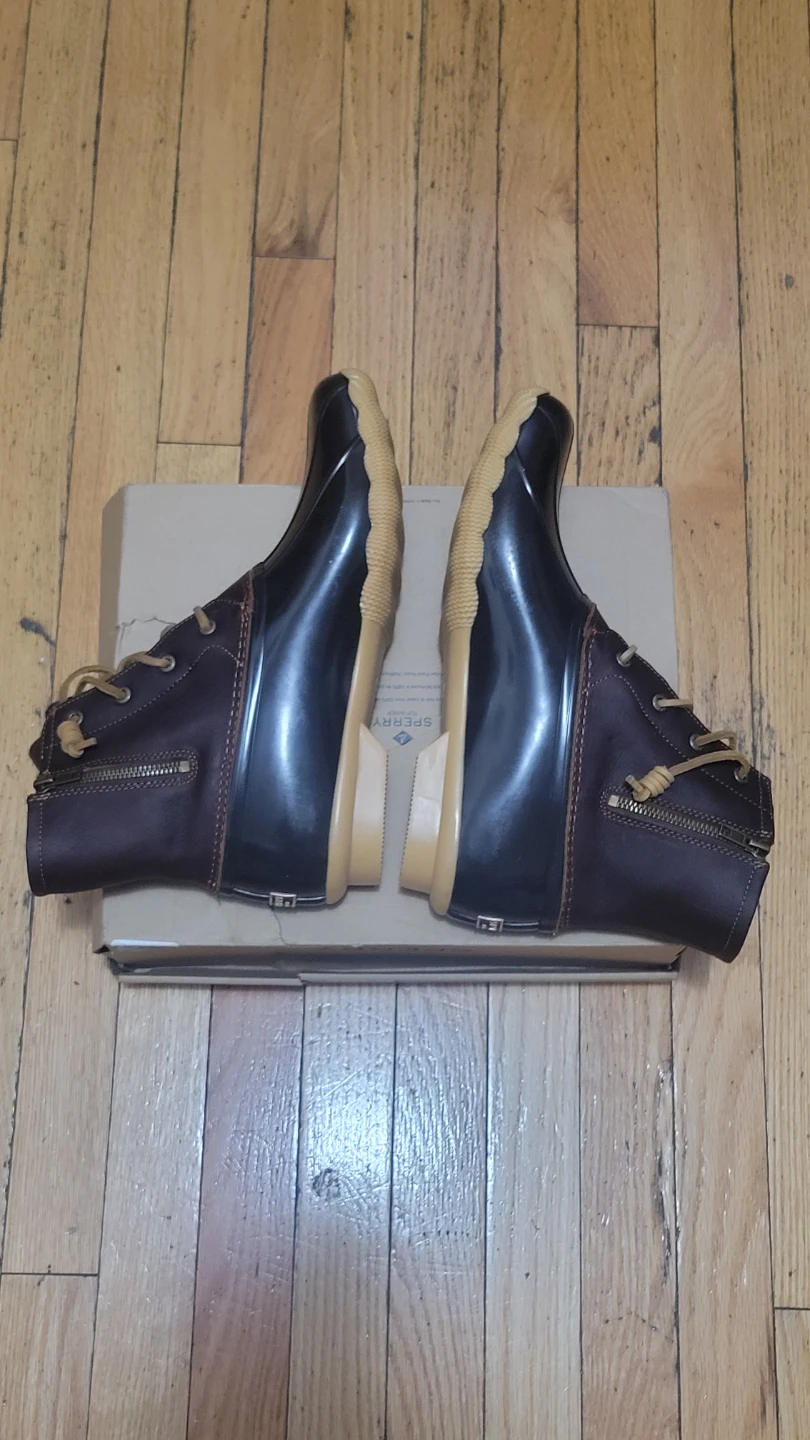 NEW Sperry Saltwater STS91176 Duck Boots shoes Women's Size 12 - photo 2