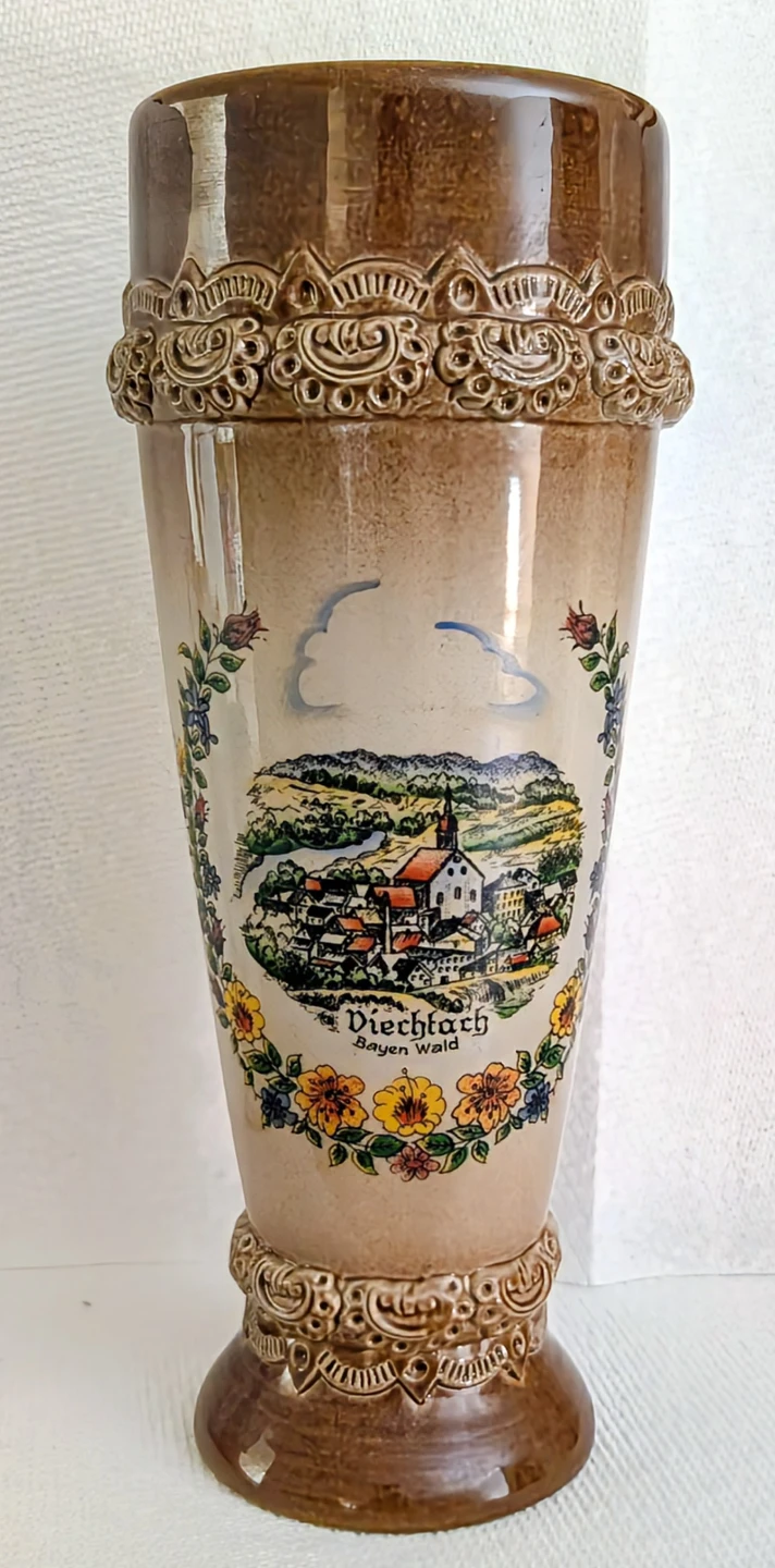 Vintage King German Beer Stein Diechtach