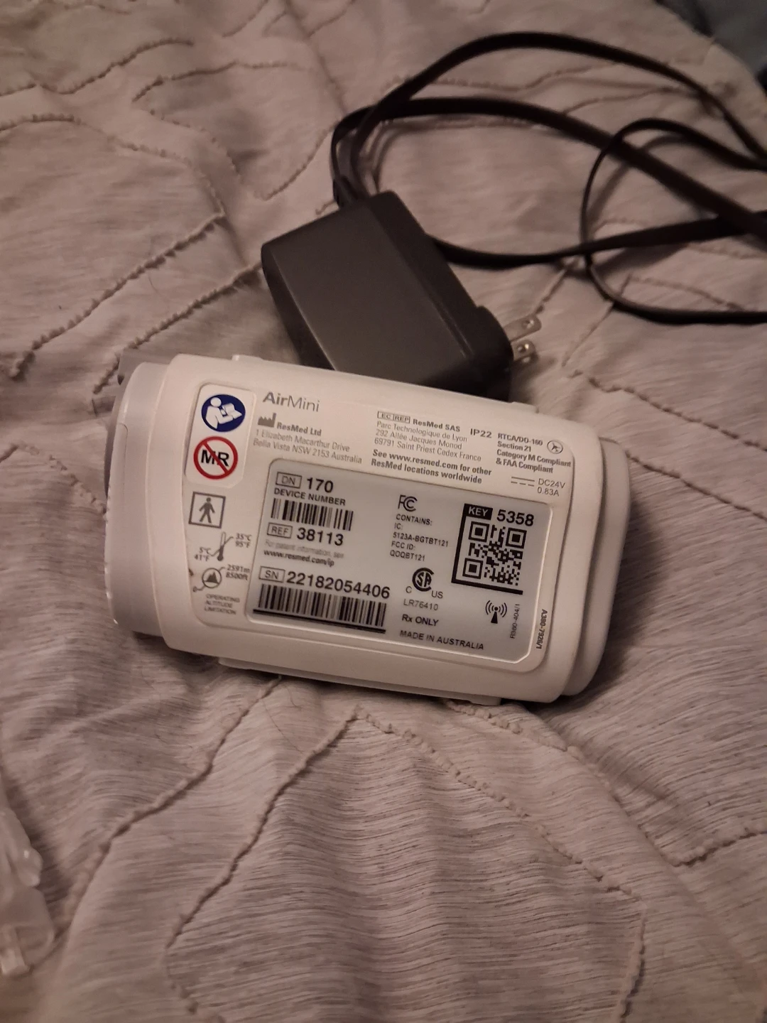 ResMed AirMini Travel CPAP Machine - photo 3