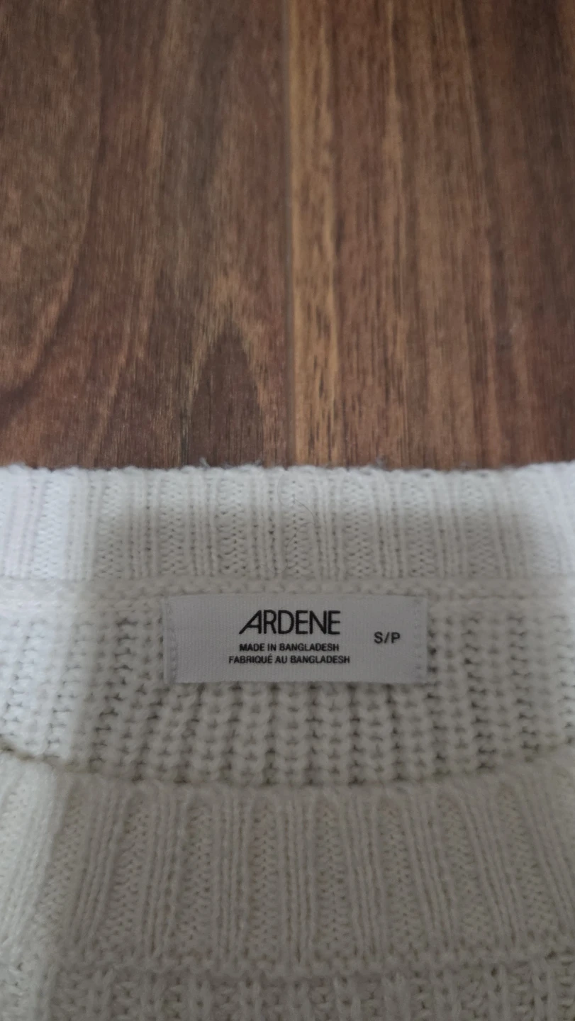 Ardene Cream Cropped Sweater - photo 4
