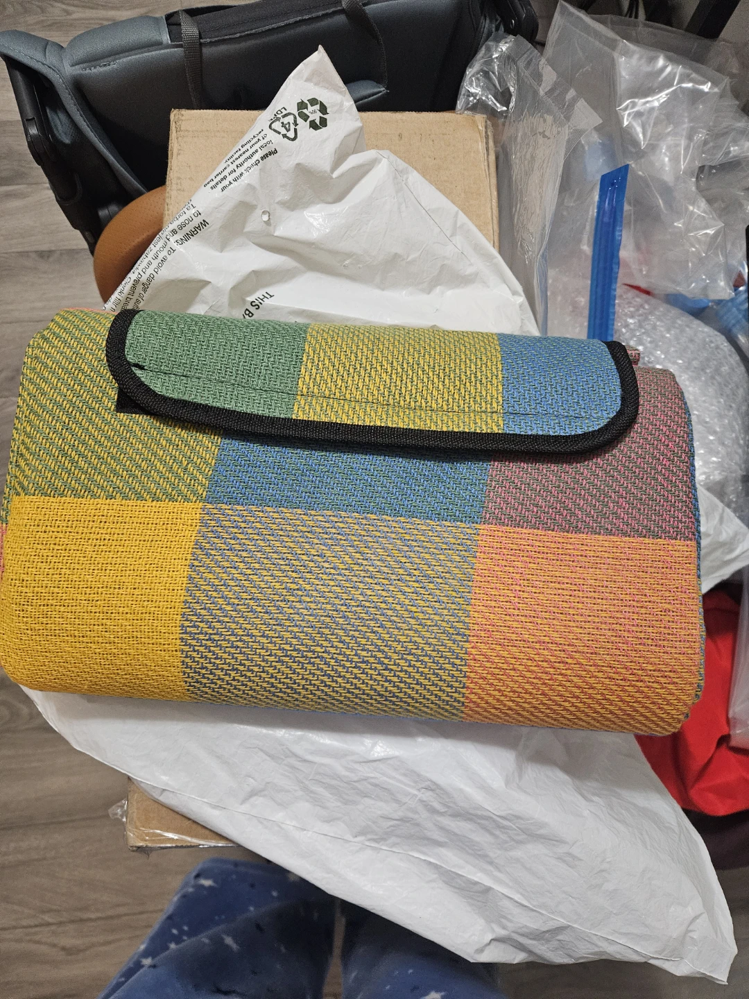 Multicoloured Picnic foldable mat