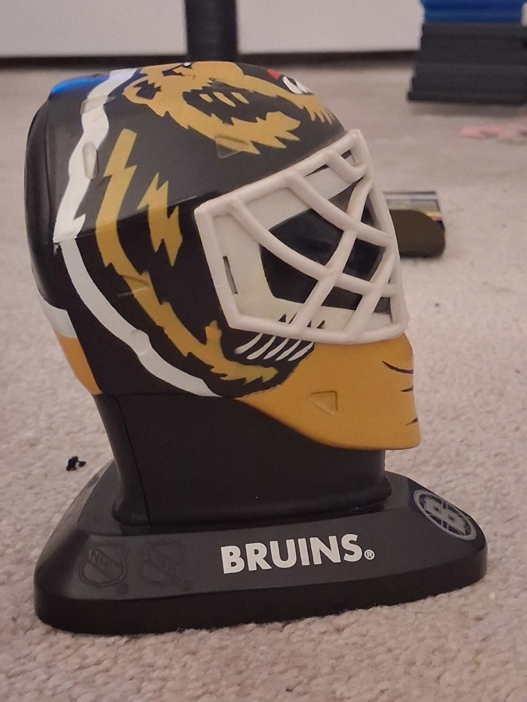 Bill Ranford Boston Bruins Mini Goalie Mask - photo 3