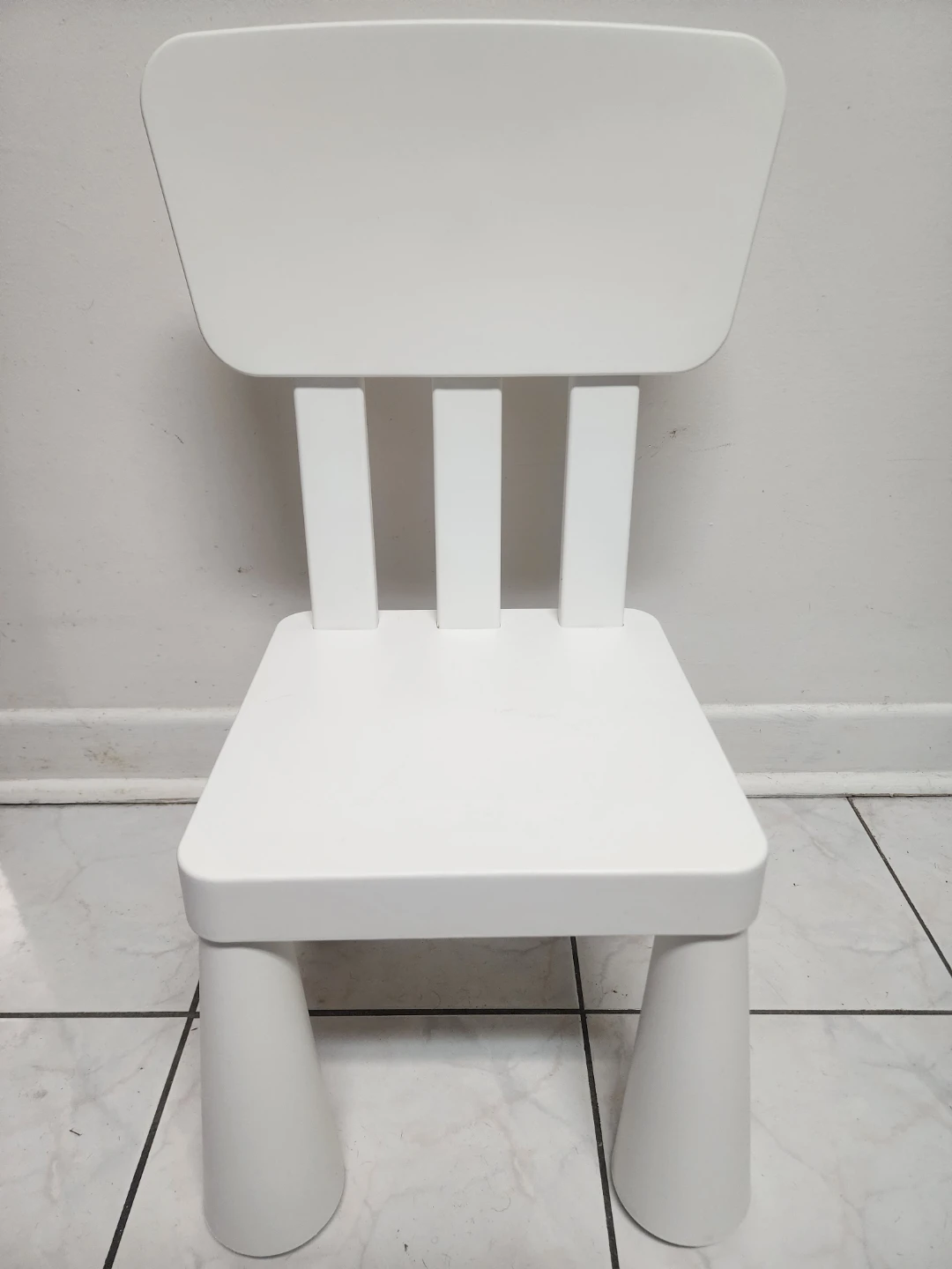 IKEA Mammut Children's Table and Two Chairs - photo 4