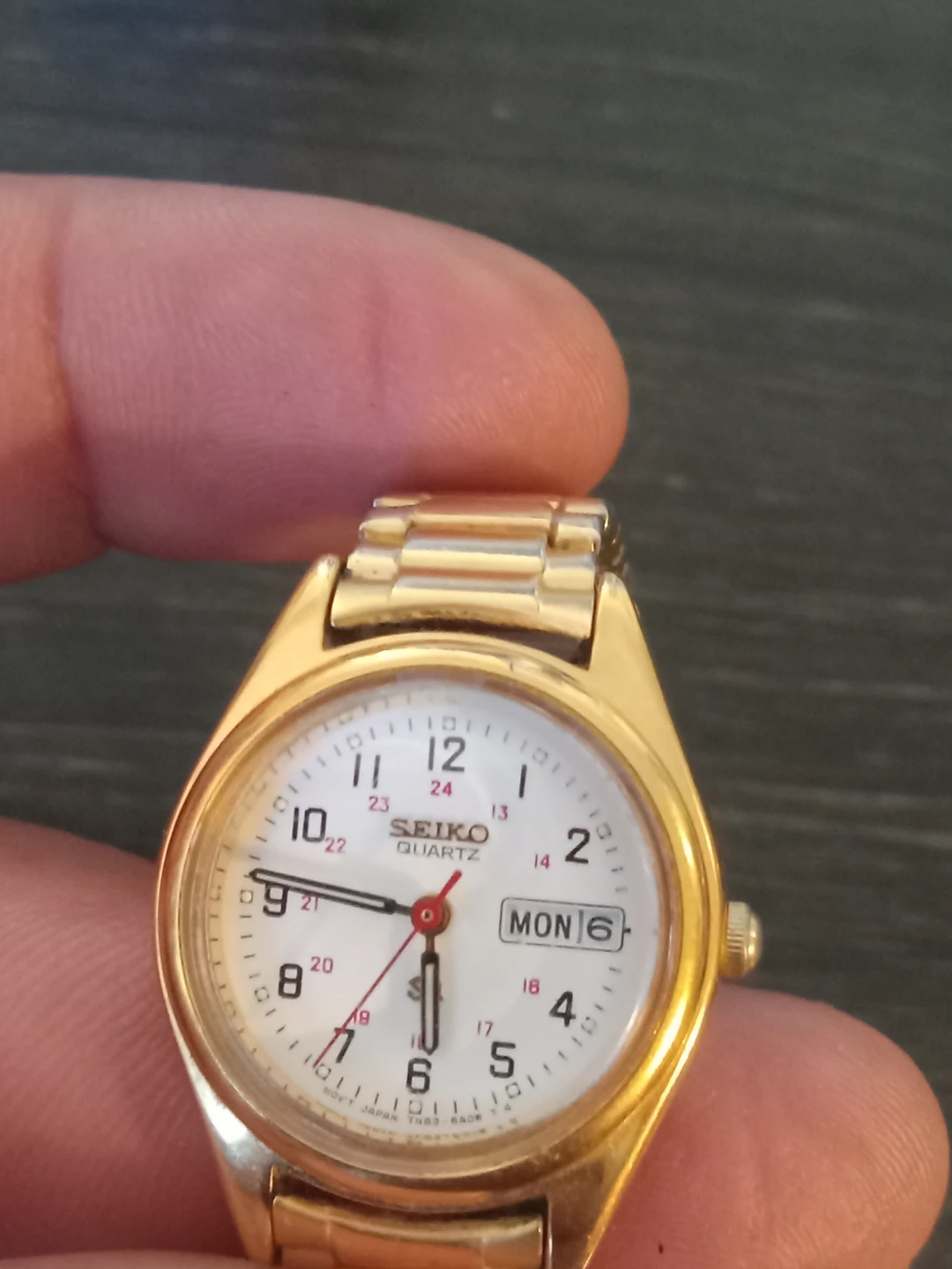 Seiko Quartz Gold-Tone Watch