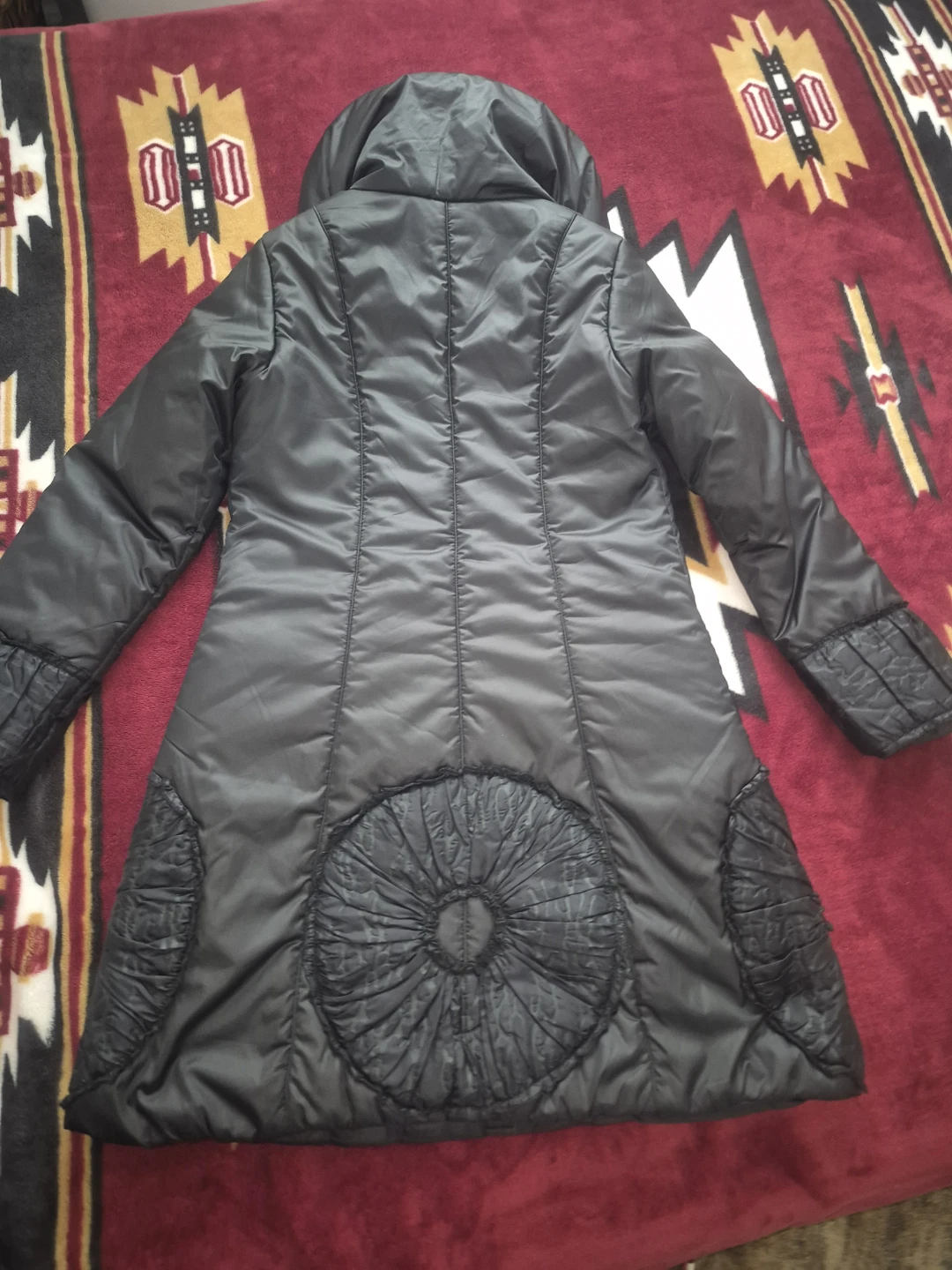 Rare Alexo Black Statement Puffer Coat - photo 2