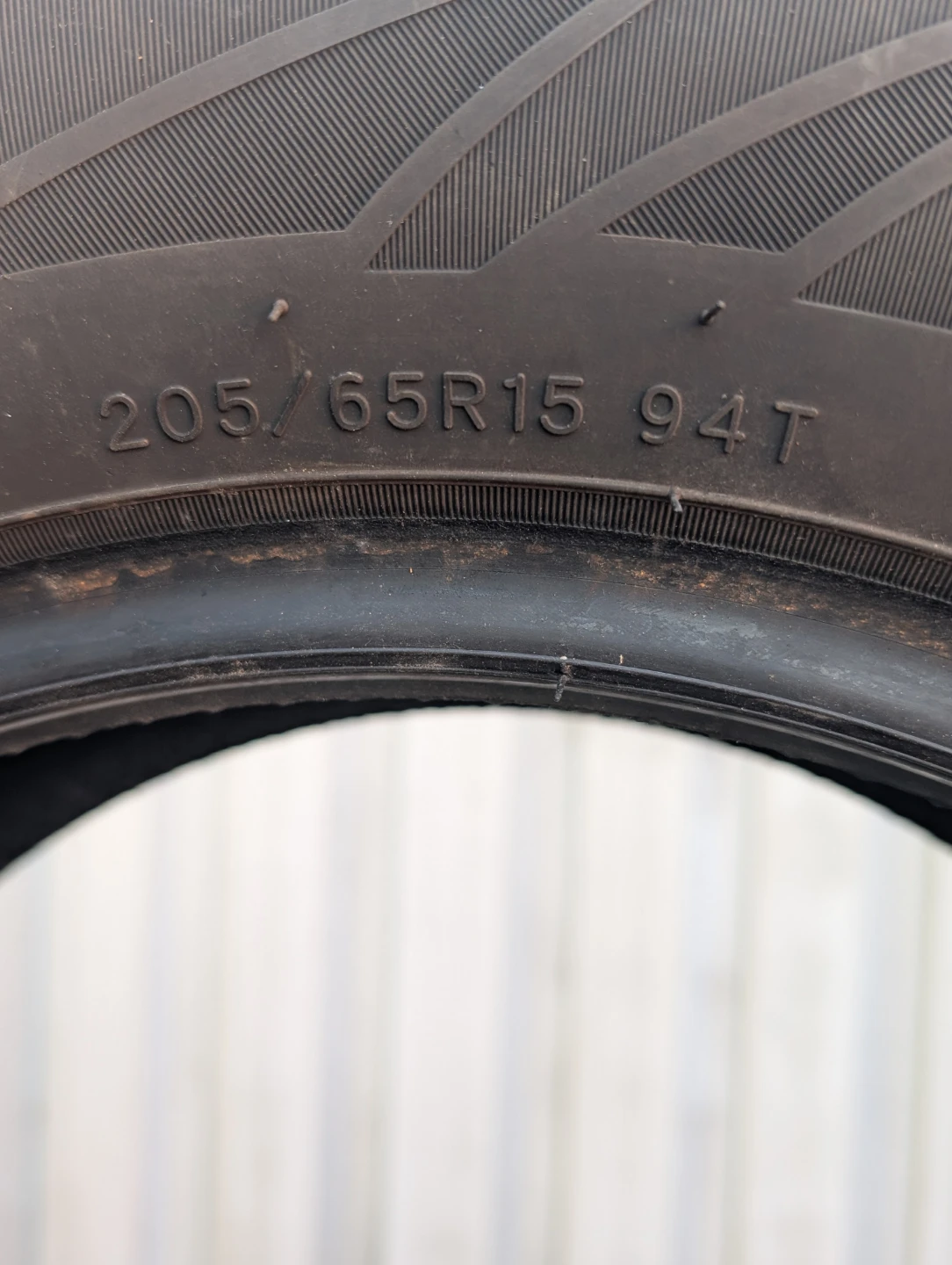 4 Winter Tires 205/65R15  (Used 1 Season Onl - photo 4