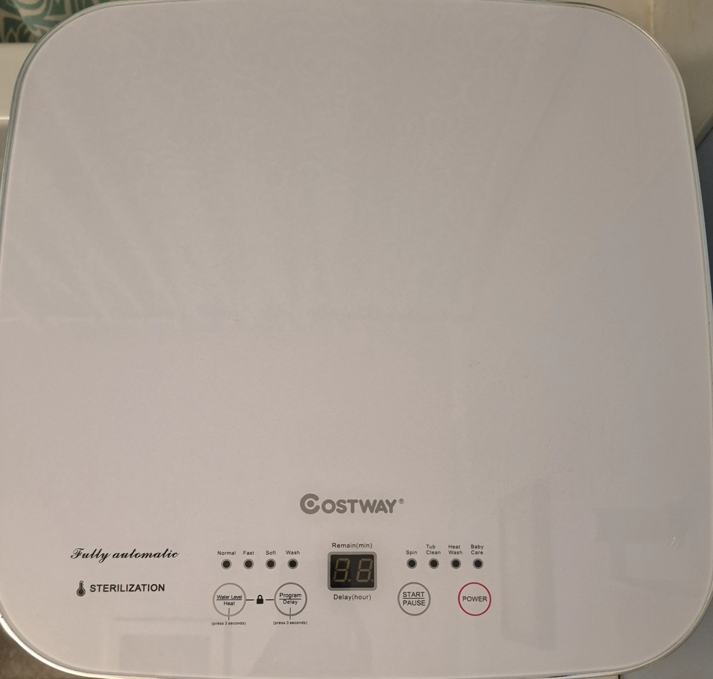 Costway Compact Fully Automatic Washing Machine