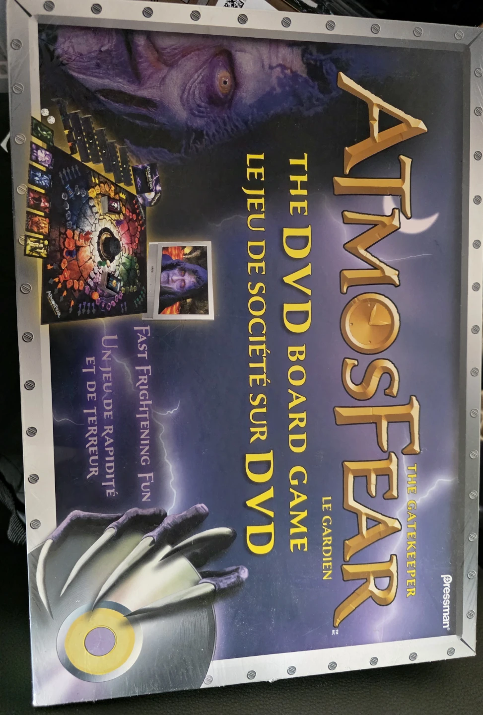 Atmosfear The Gatekeeper DVD Board Game