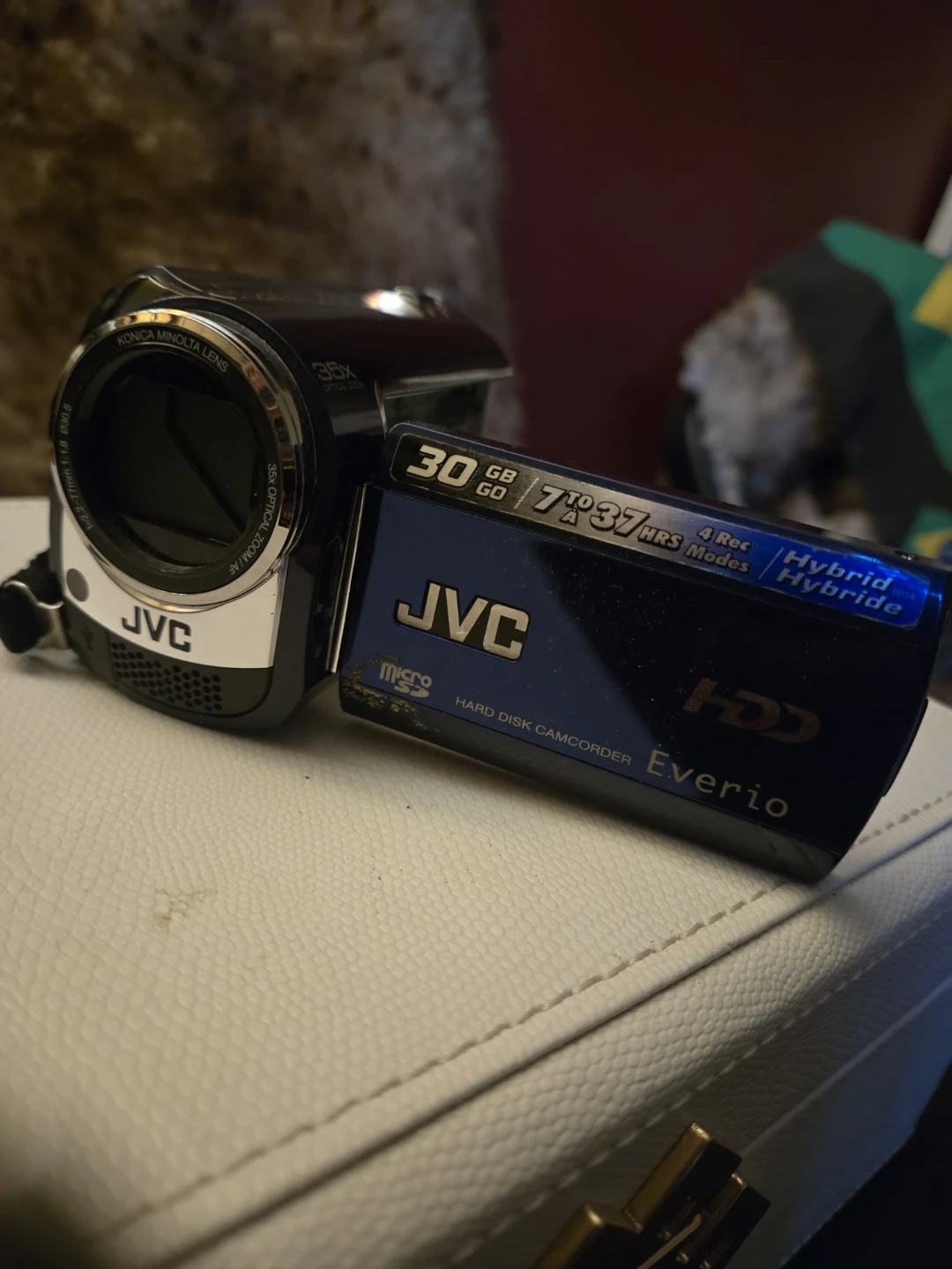 JVC Everio Hybrid Hard Disk Camcorder