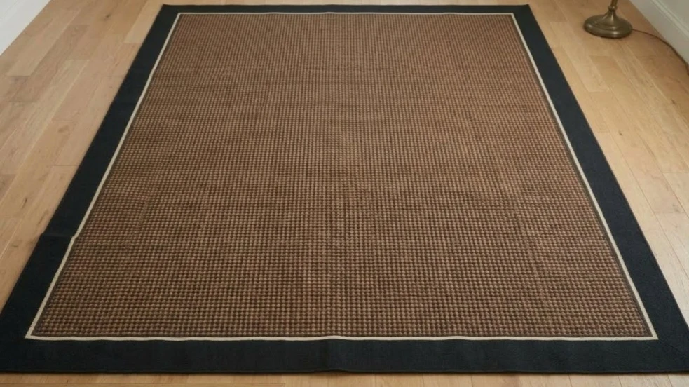 Very Large Area Rug with Black Border - photo 3