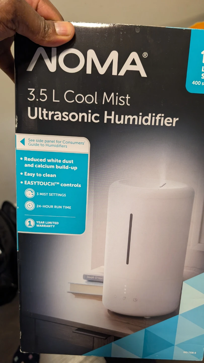 NOMA 3.5L Cool Mist Ultrasonic Humidifier