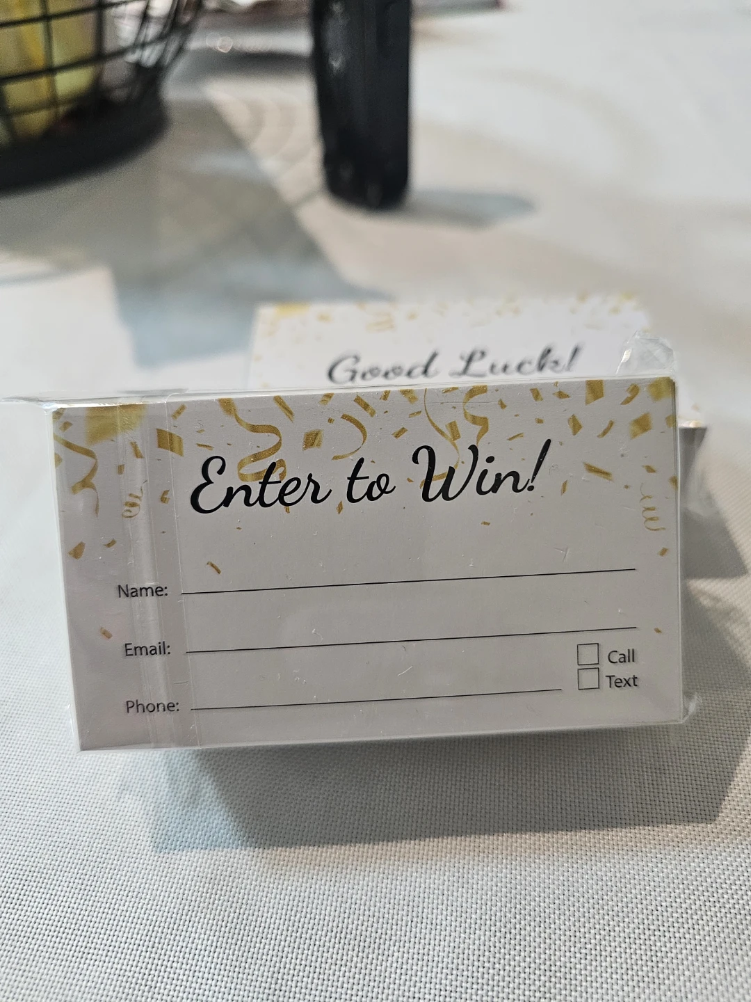 Enter to Win Raffle Entry Cards - photo 4