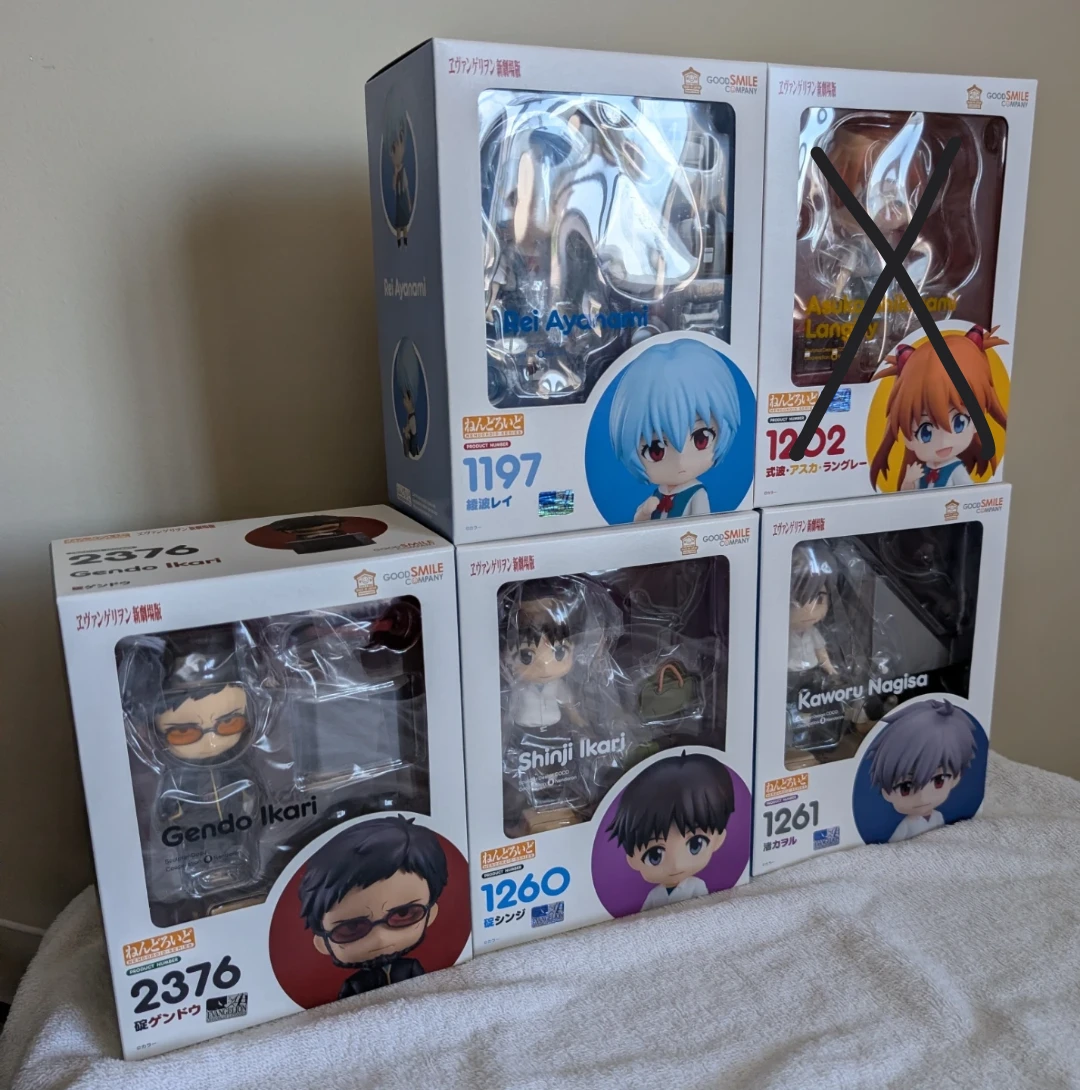 Neon Genesis Evangelion Nendoroids
