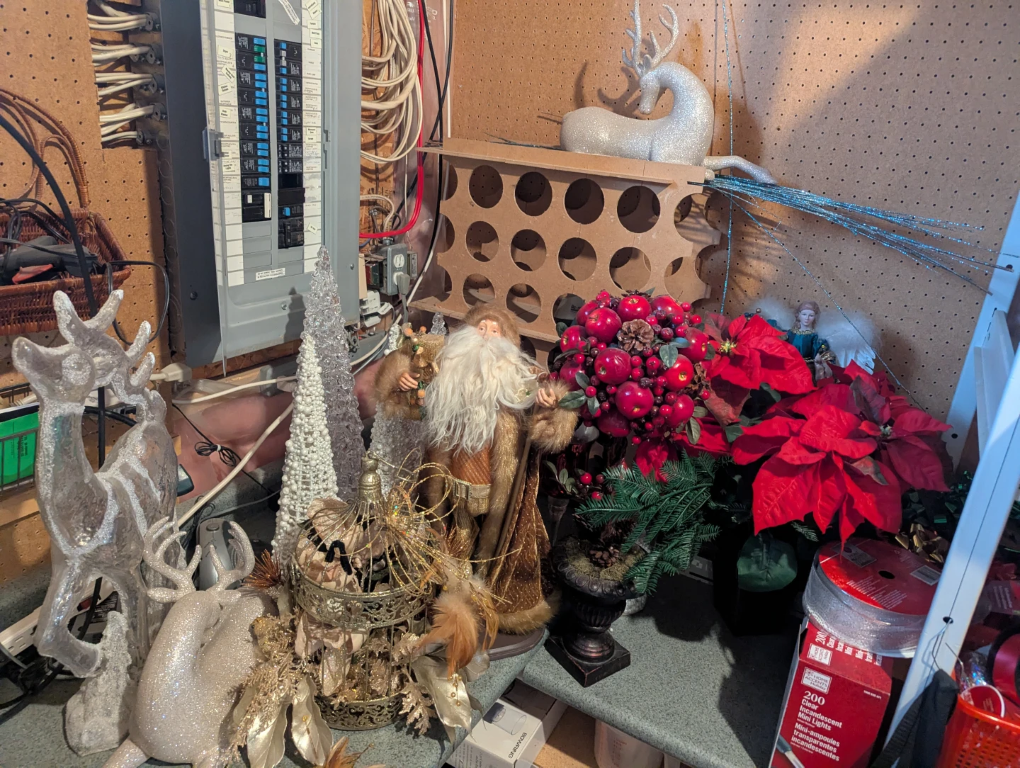 Assorted Christmas Decor and Figurines different prices