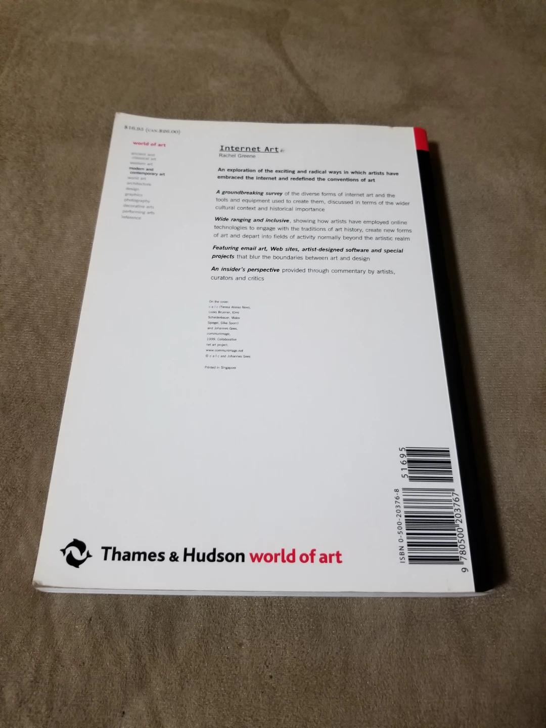 Internet Art Book By Rachel Green - photo 2