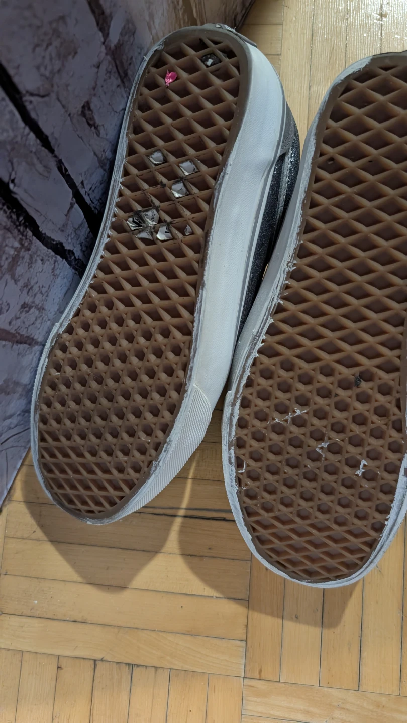 Vans Old Skool Glitter Grey Sneakers - photo 5