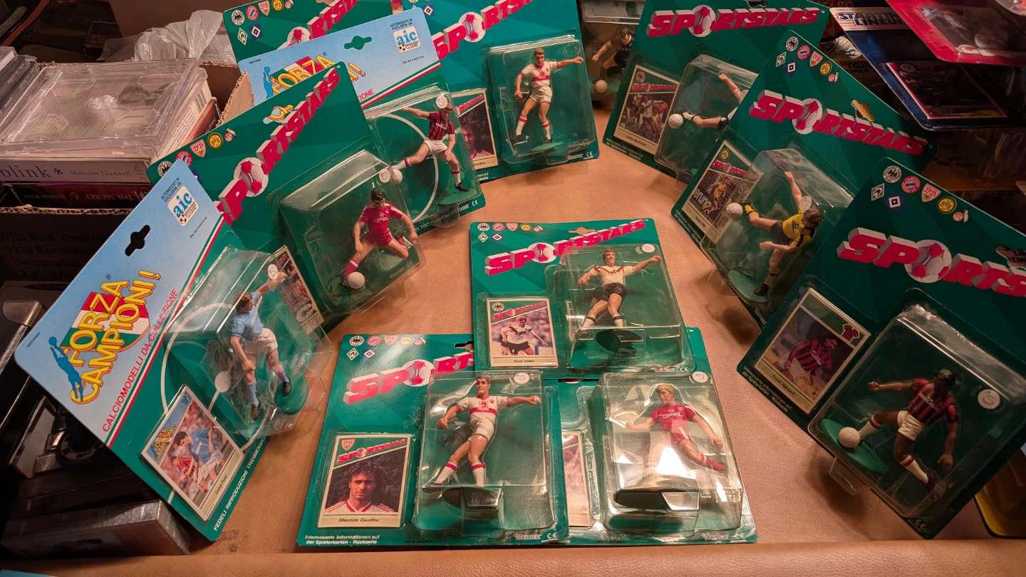 Kenner Sportstars Soccer Figurines