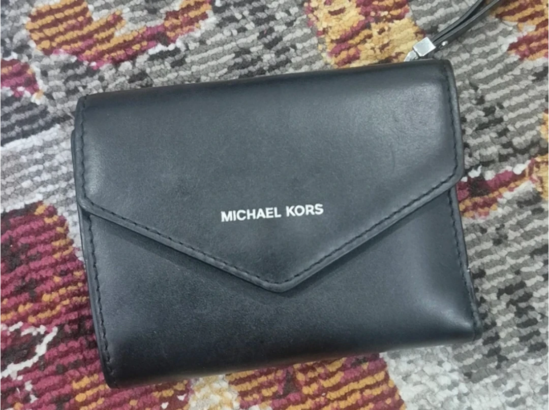 Michael Kors Black Leather Wallet