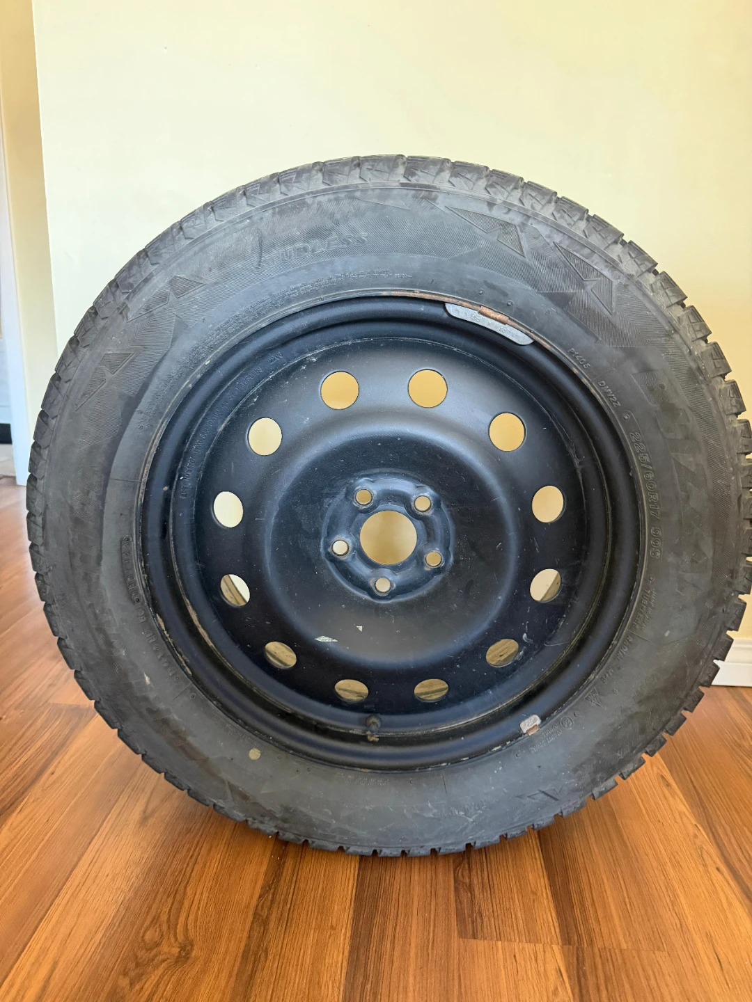 Bridgestone Blizzak Winter Tires with Steel Rims - photo 3