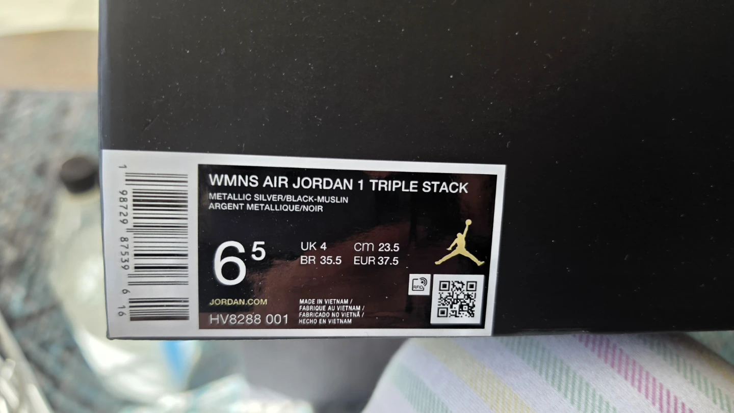 WMNS Air Jordan 1 Triple Stack