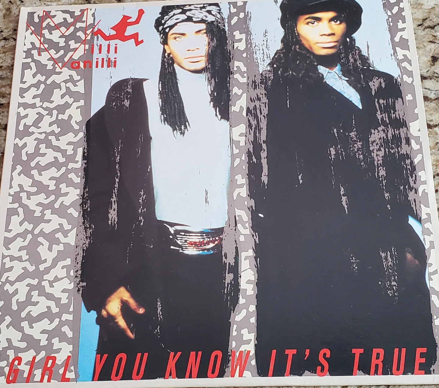 Milli Vanilli Girl You Know It's True Vinyl Record