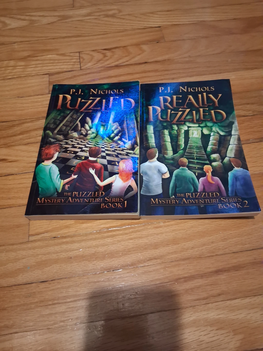 Puzzled and Really Puzzled Books by P.J. Nichols