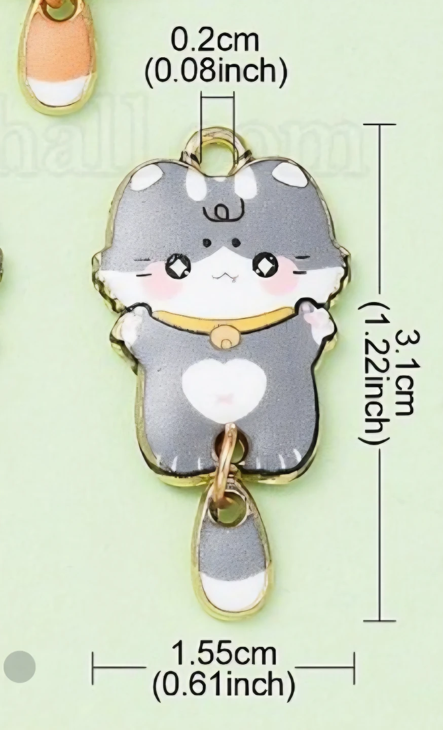 Cat Enamel Charms - photo 2