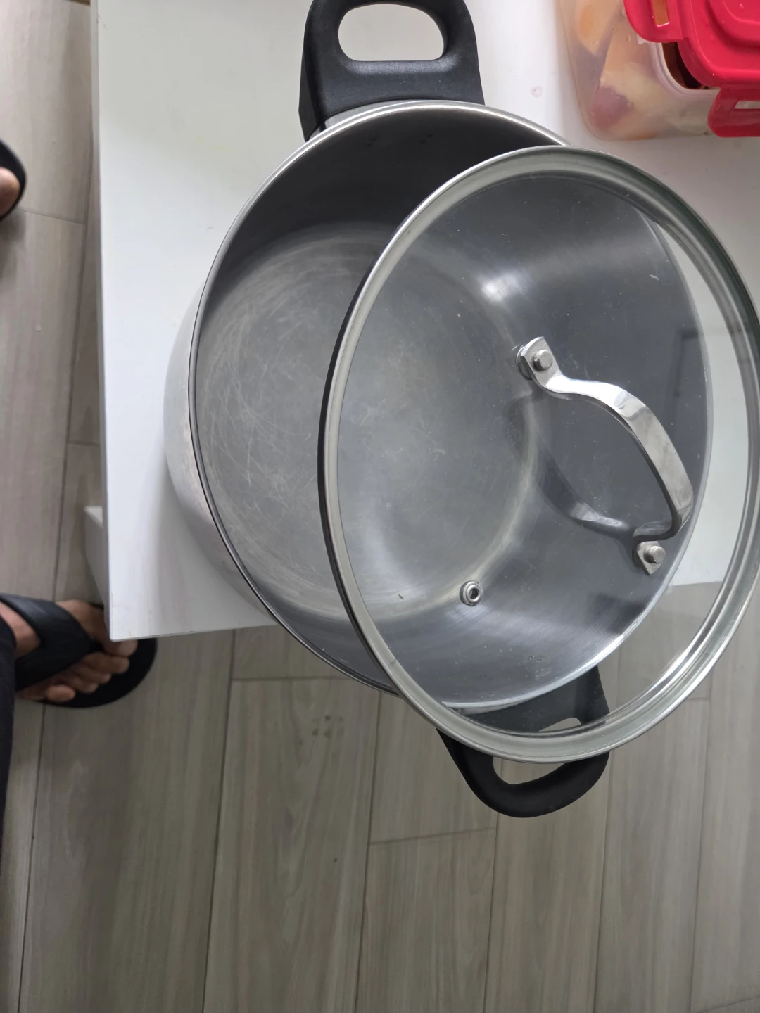Stainless Steel Stock Pot with Lid - photo 4