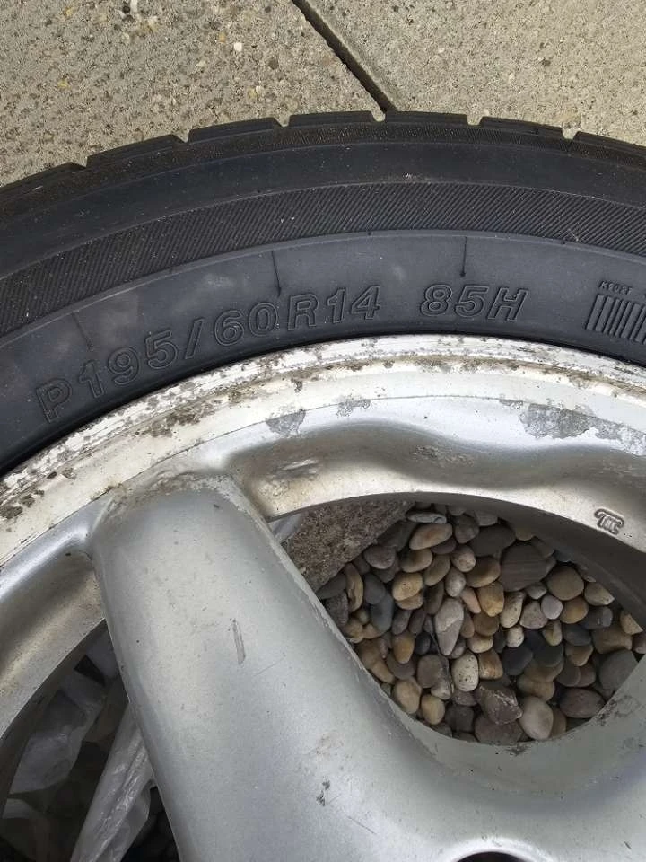 Mirada Sport GTX P195/60R14 Tire with 14x5.5JJ Rim - photo 2