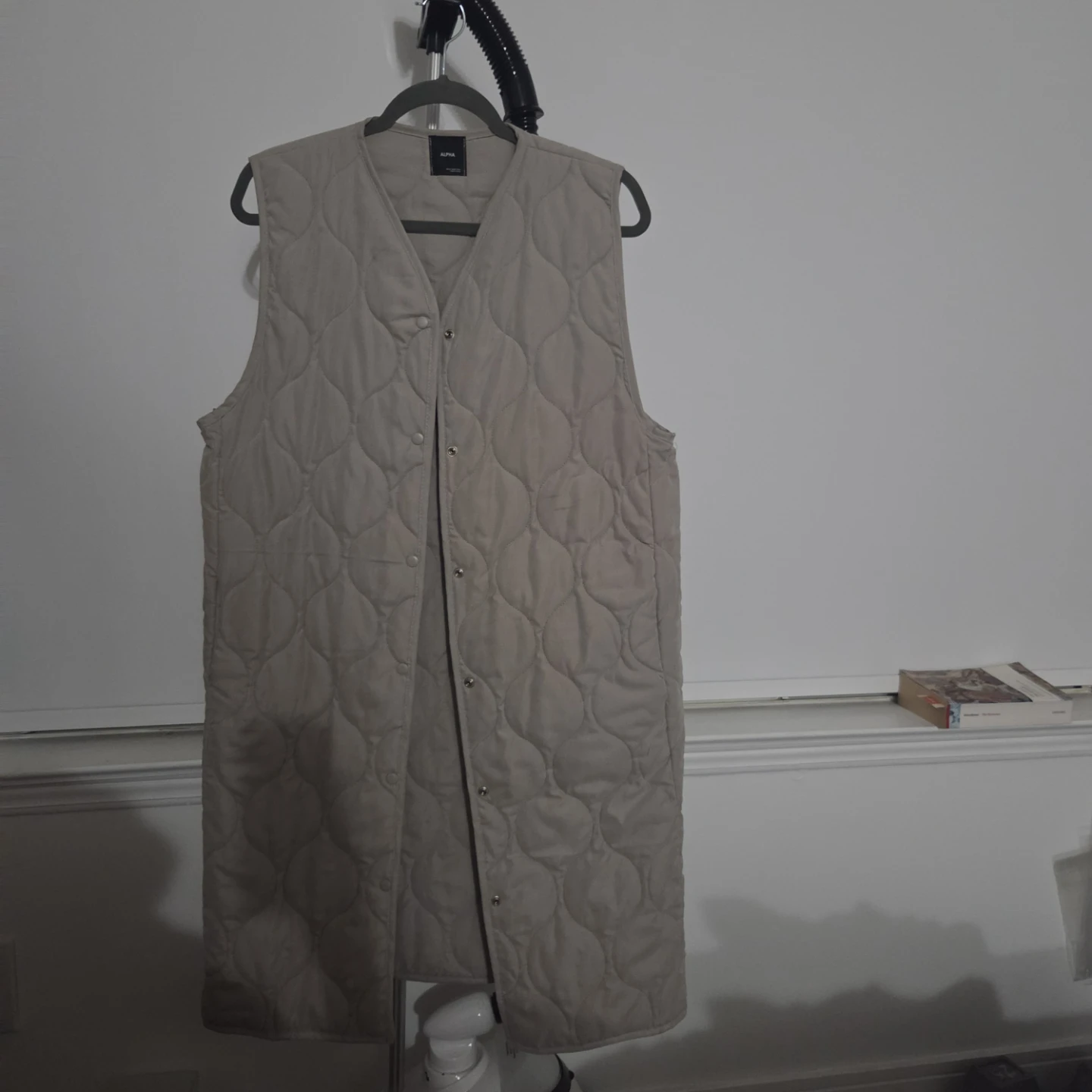 Alpha Quilted Long Vest - photo 2