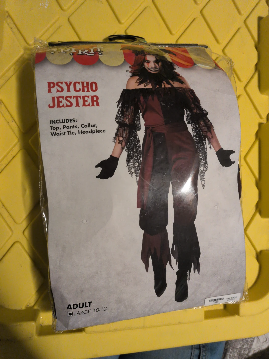 Psycho Jester Adult Costume - photo 3