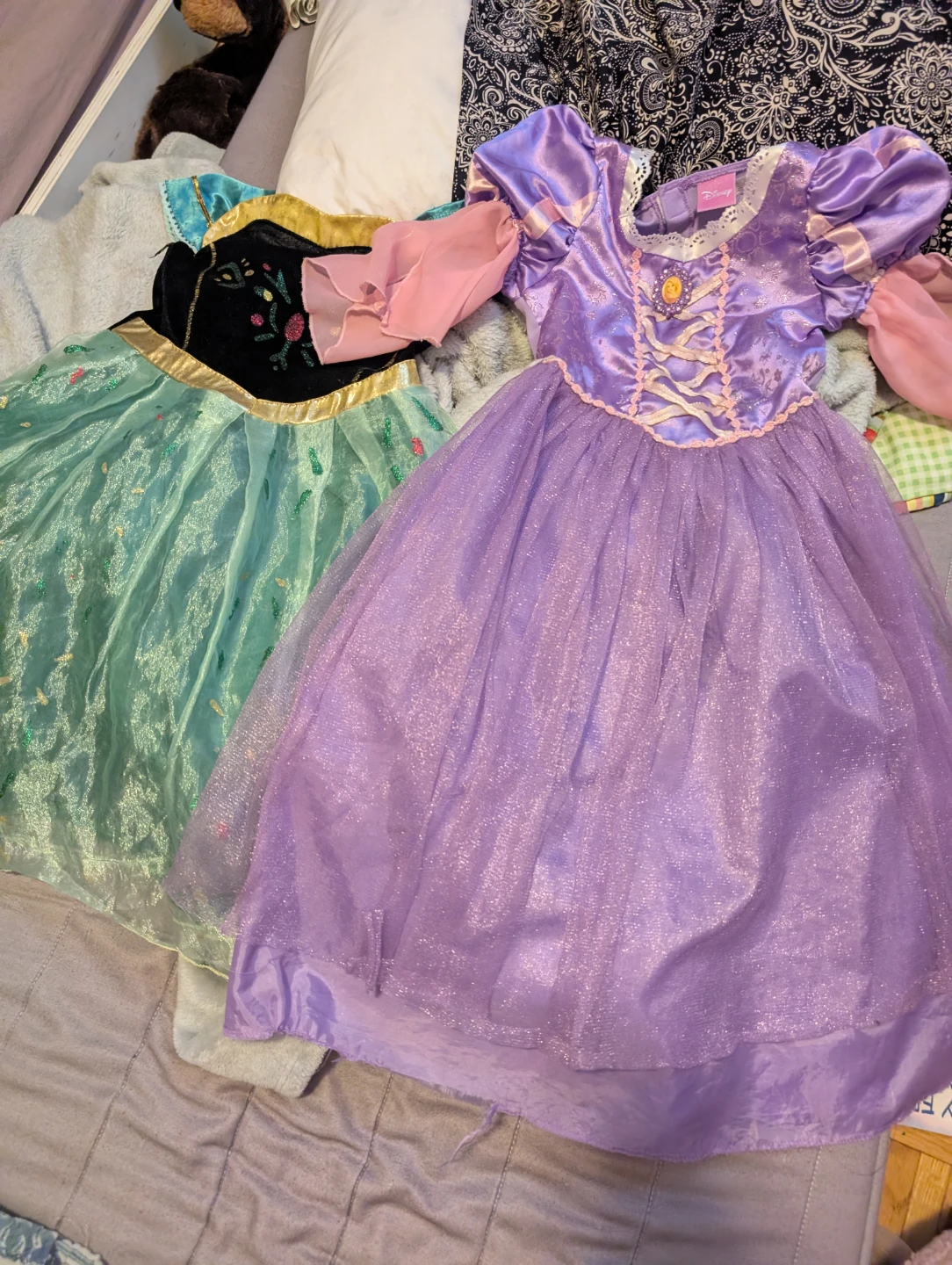 Princess dresses 3-4 y.o. $15 for both