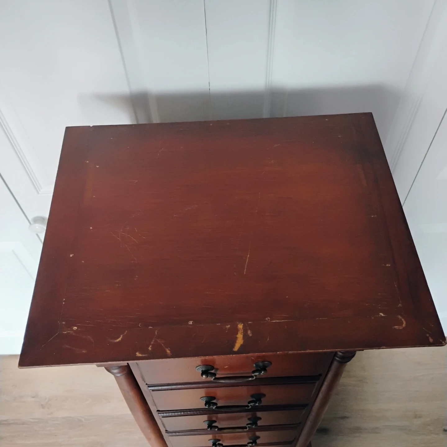 Tall Wooden Jewelry Chest - photo 3