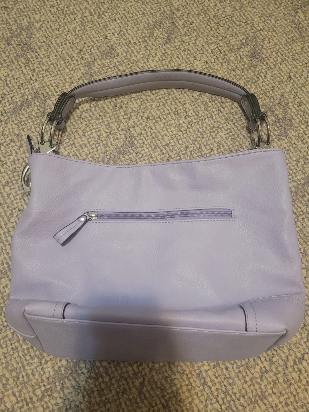 Light Purple Shoulder Bag - photo 2