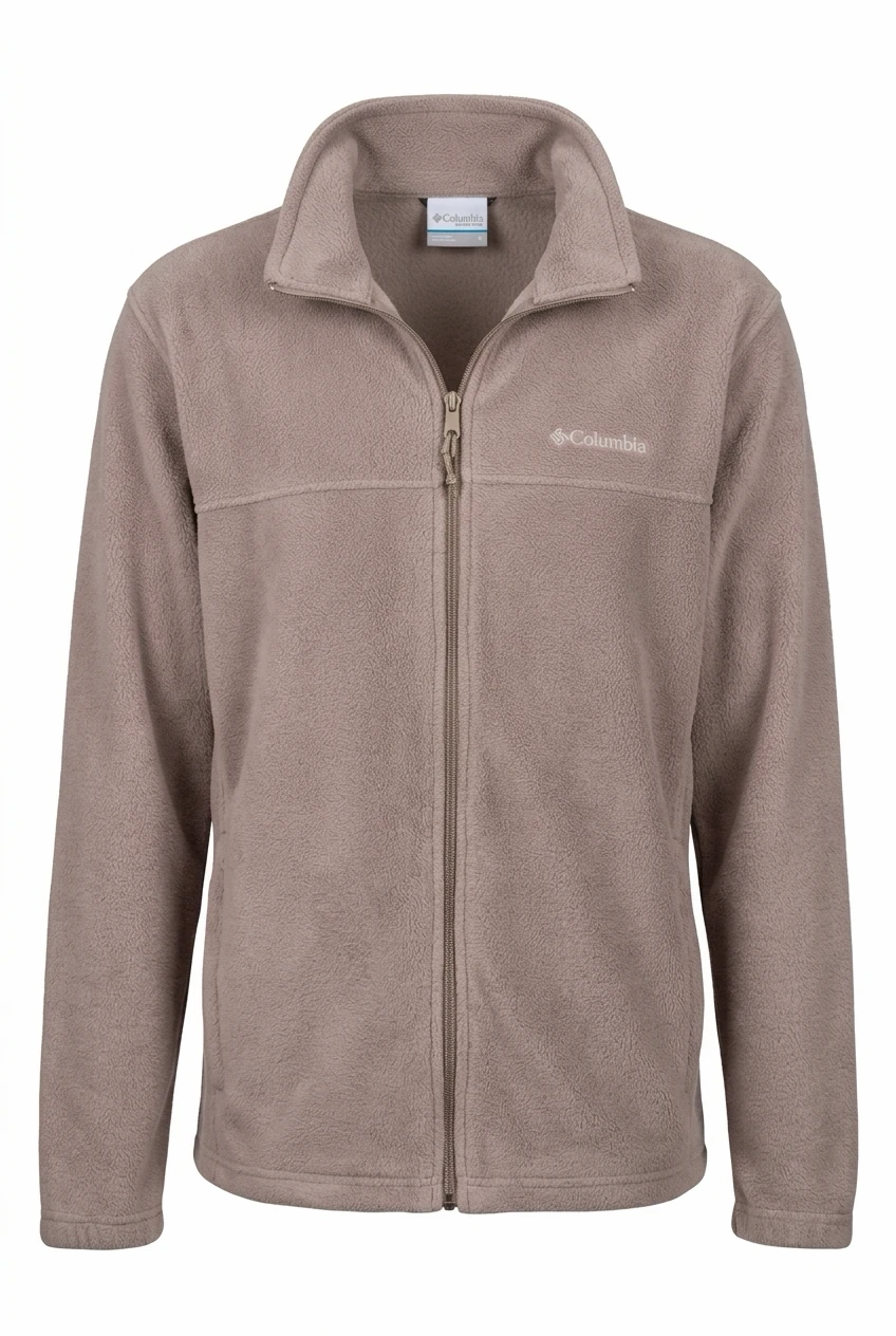 Columbia Men's Full Zip Fleece Jacket Tan XL - photo 2