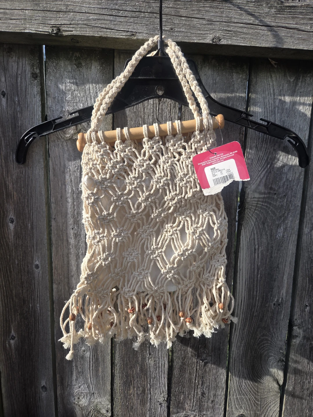 Target Macrame Tote Bag