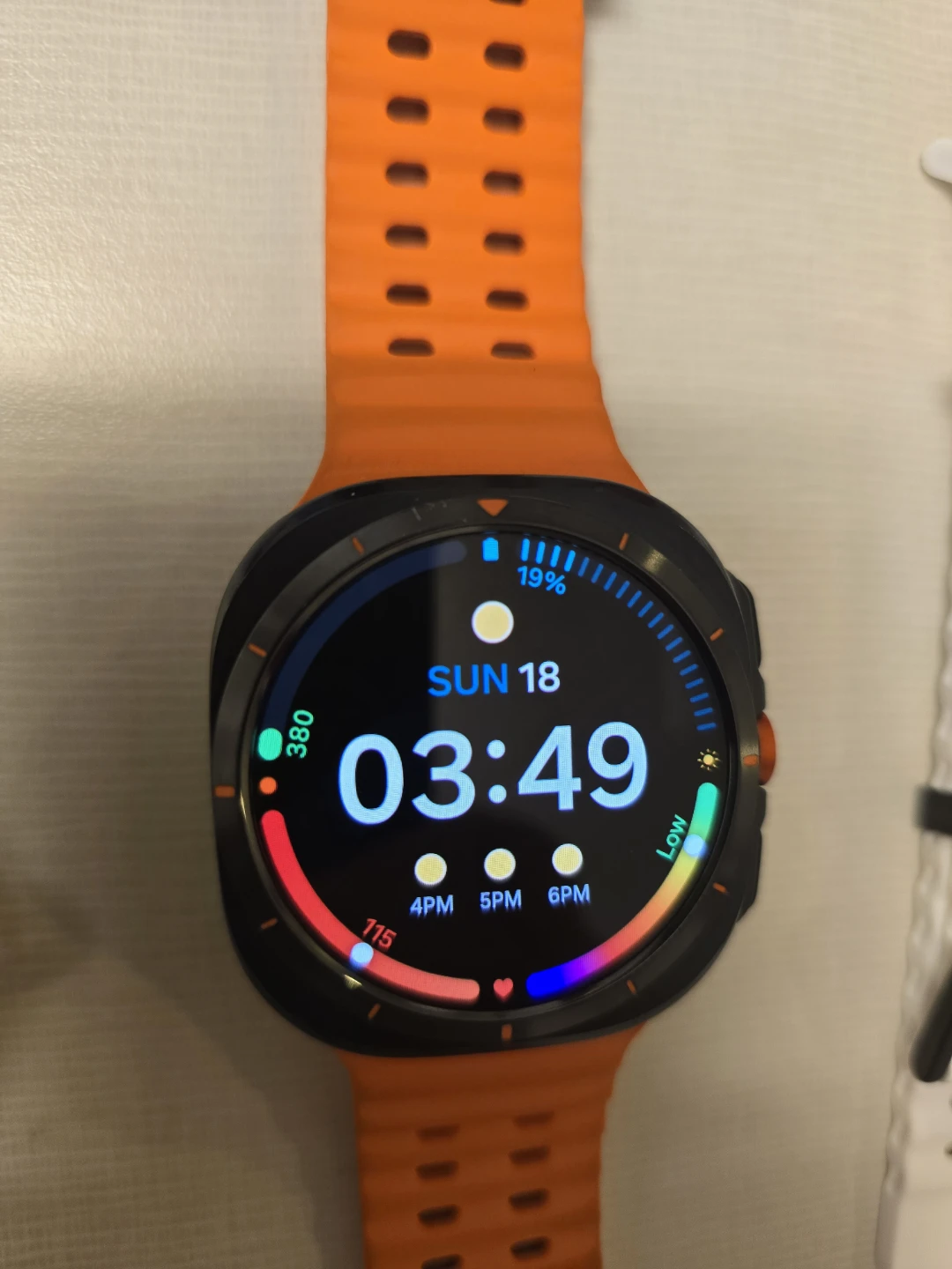 Samsung Galaxy Watch Ultra 2025 – 47mm LTE – 64GB – Grey/Orange