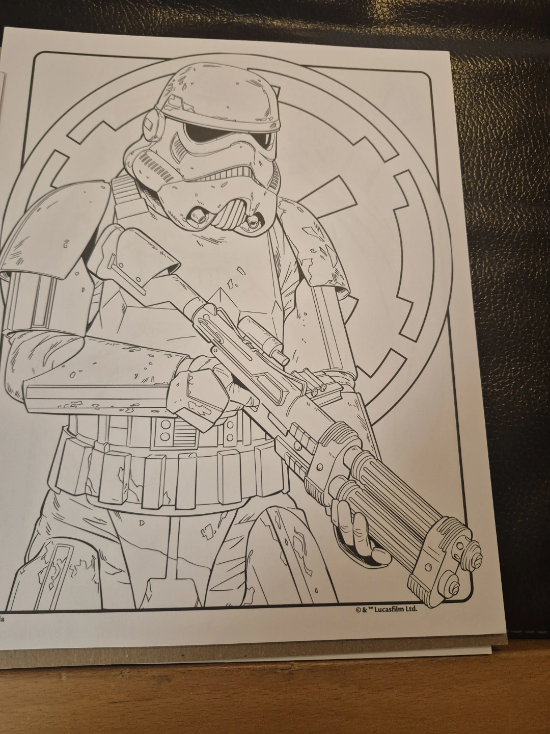 Crayola Art with Edge Star Wars The Mandalorian Coloring Book - photo 3