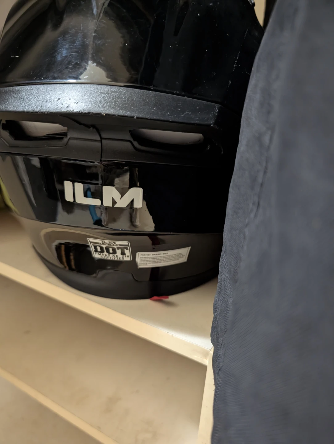 ILM Motorcycle Helmet Black
