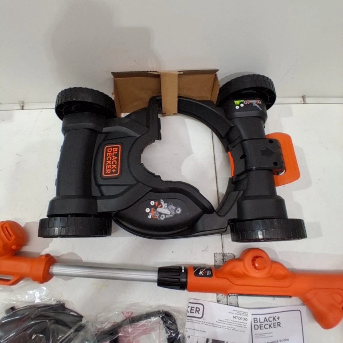 BLACK+DECKER 12 inch 3-in-1 Compact Electric Lawn Mower - photo 3