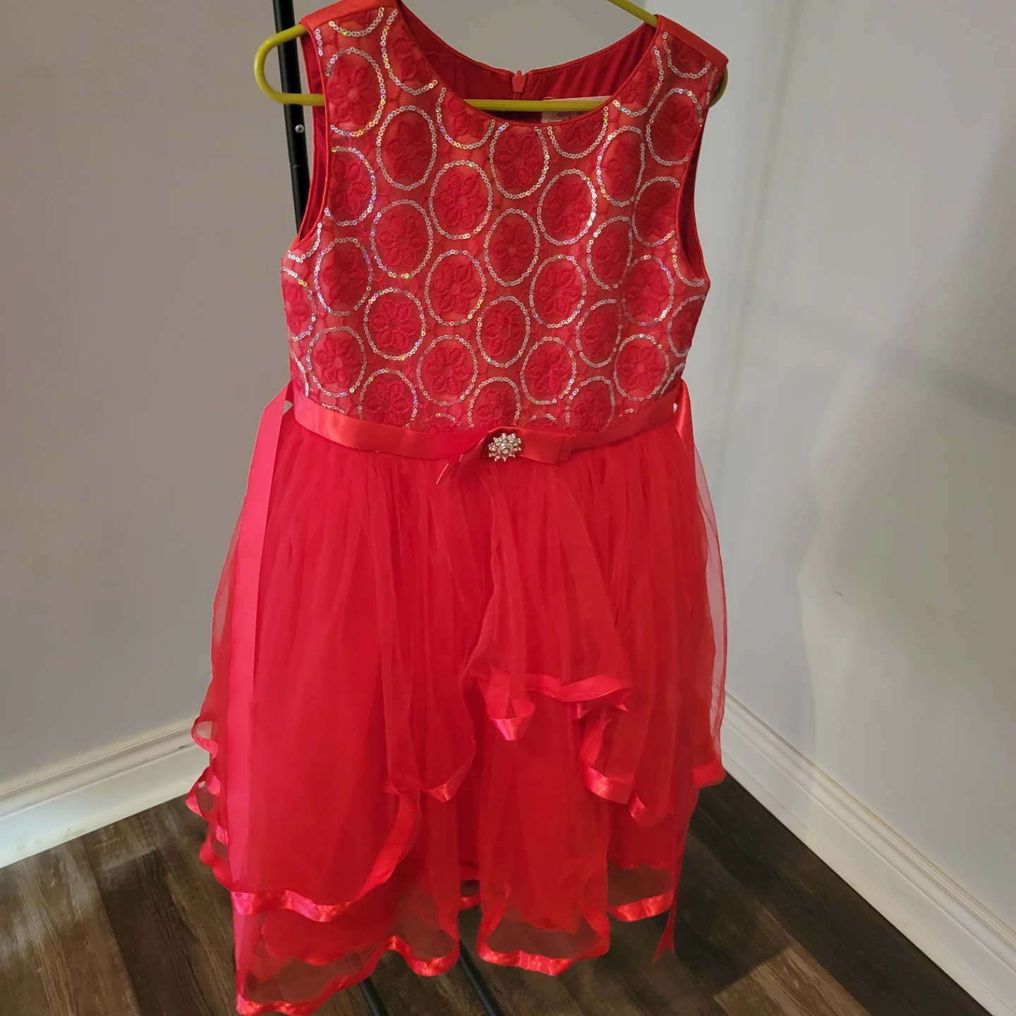 Red Girls Dress- Size 8