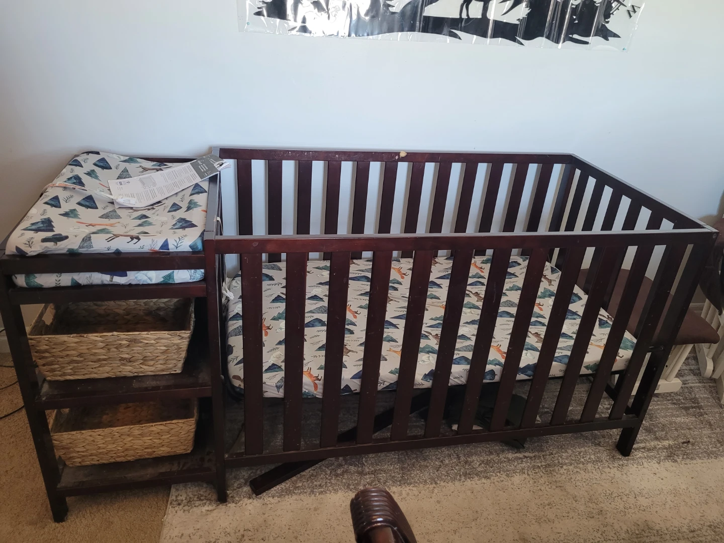 Storkcraft Pacific Crib and Changer - photo 3