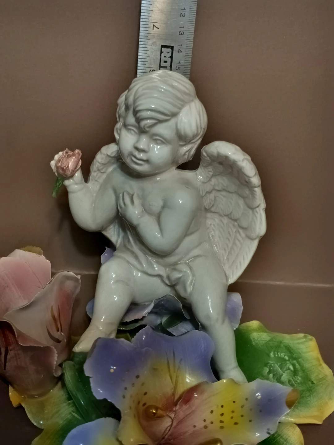 Capodimonte Porcelain Cherub Figurine - photo 3