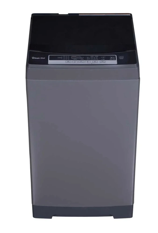 1.7 cu. ft. Portable Compact Top Load Washer in Gray
