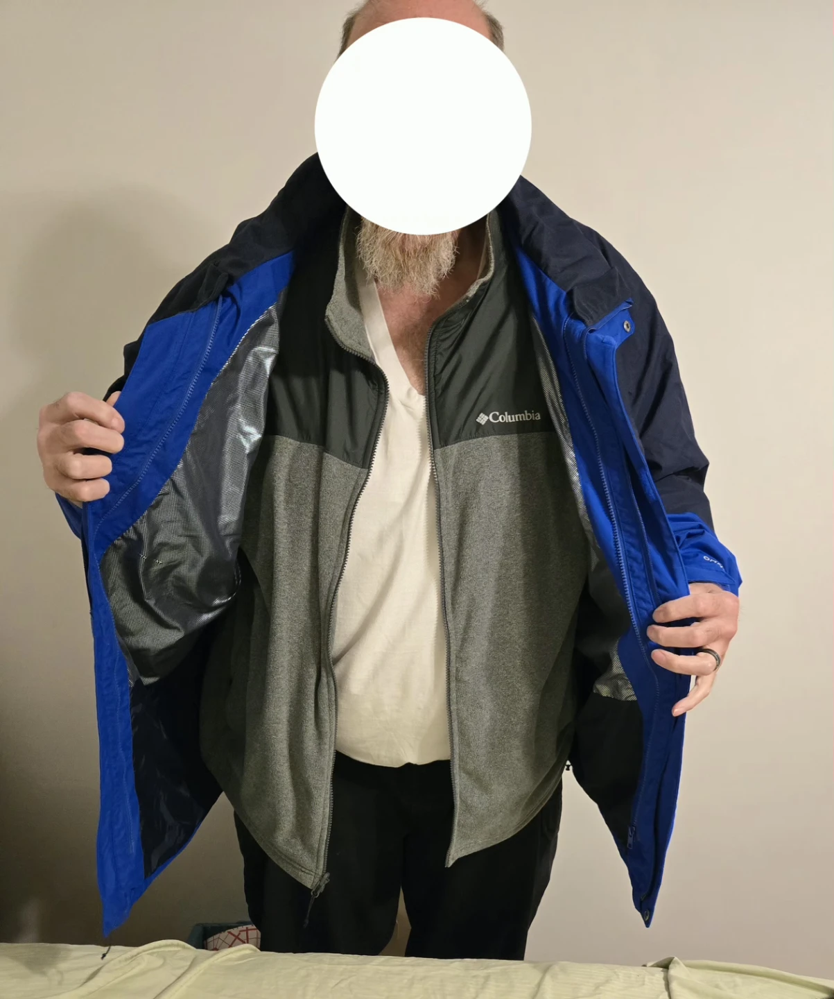 Mens Columbia Bugaboo Interchange Jacket 4XLT - photo 3